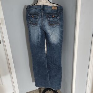Hydraulic Blue Straight Leg Jeans